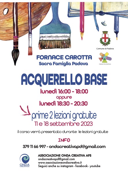 corso acquerello base