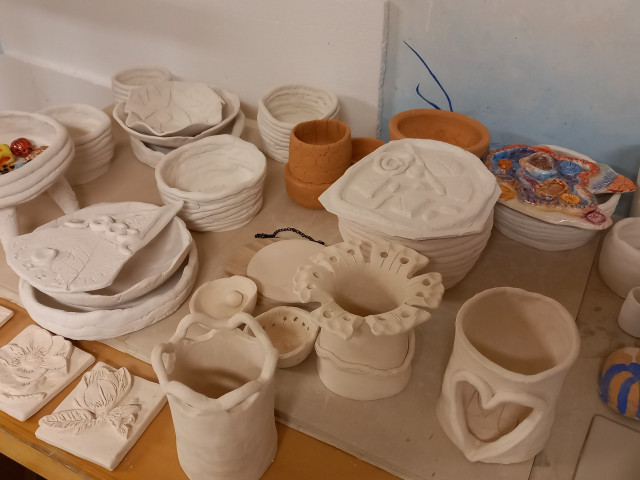 Ceramica cotta (il biscotto)