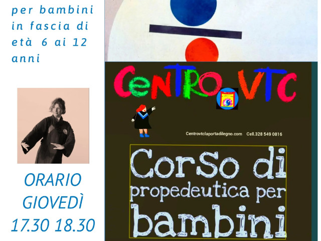 Corso di propedeutica all'avviamento allo sport per bambini da i 6 ai 12 anni di  età 